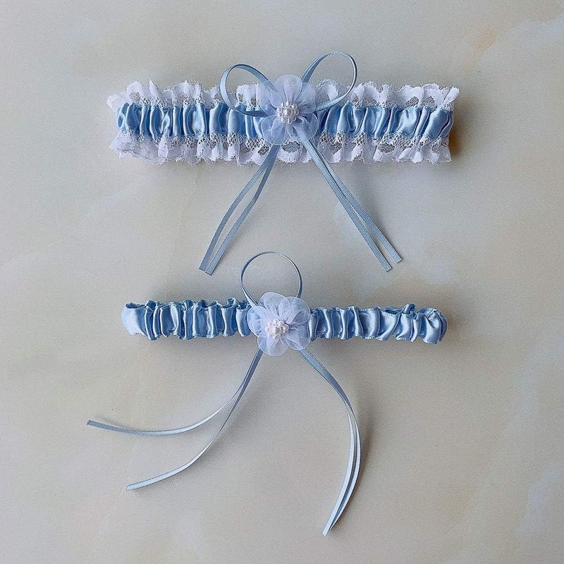 WAMSOLE Lace Bridal Garter Belt - White Wedding Garter Accessory - Image 5